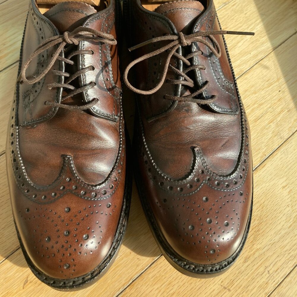 Alden for Jcrew Long Wing Brown